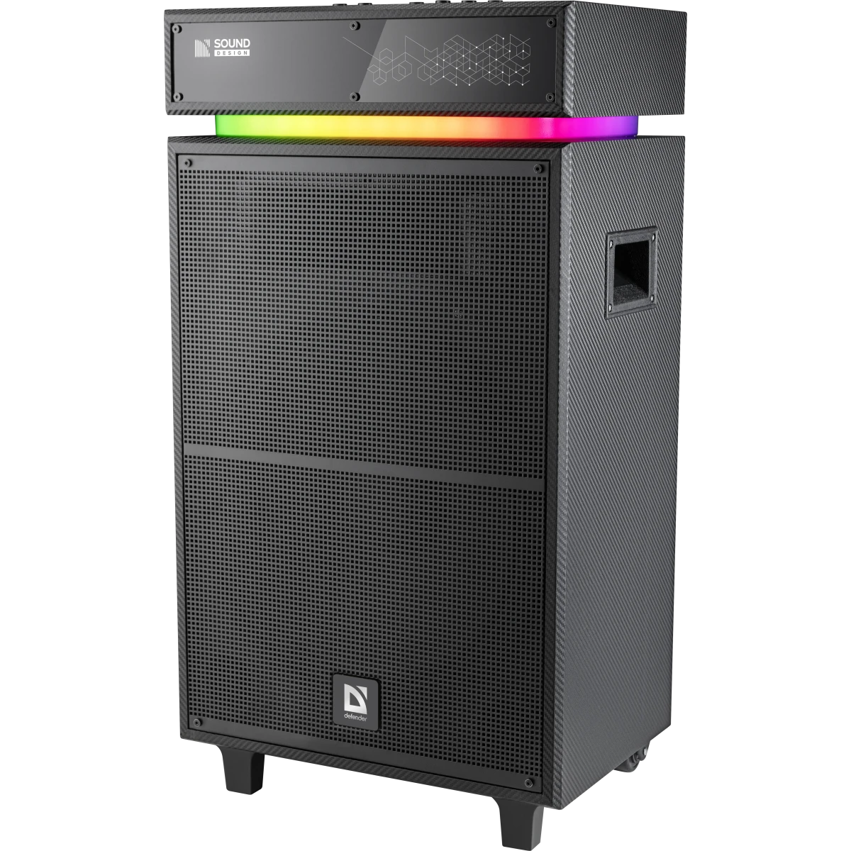 Портативная акустика Defender Sound Factory Black - 65093 - фото 2