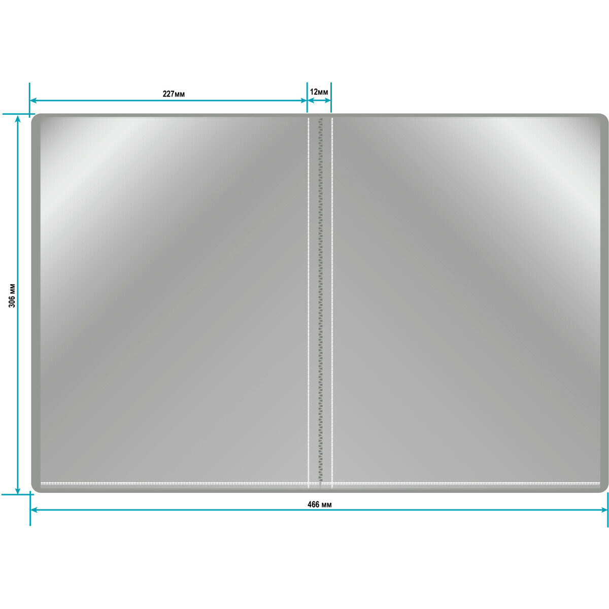 Папка файловая Бюрократ BPV20GREY - -BPV20GREY - фото 5