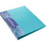 Папка на 2-х кольцах Бюрократ PAST0812/2RBLUE