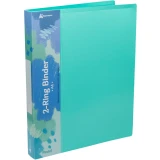 Папка на 2-х кольцах Бюрократ PAST0812/2RGRN