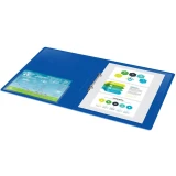 Папка на 2-х кольцах Бюрократ 0827/2RBLU (-0827/2RBLU)