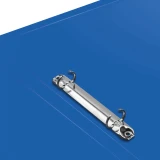 Папка на 2-х кольцах Бюрократ 0827/2RBLU (-0827/2RBLU)