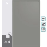 Папка на 2-х кольцах Бюрократ 0827/2RGREY (-0827/2RGREY)