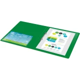 Папка на 2-х кольцах Бюрократ 0827/2RGRN (-0827/2RGRN)