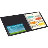 Папка на 4-х кольцах Бюрократ 0827/4RBLCK (-0827/4RBLCK)