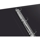 Папка на 4-х кольцах Бюрократ 0827/4RBLCK (-0827/4RBLCK)