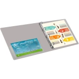 Папка на 4-х кольцах Бюрократ 0827/4RGREY (-0827/4RGREY)