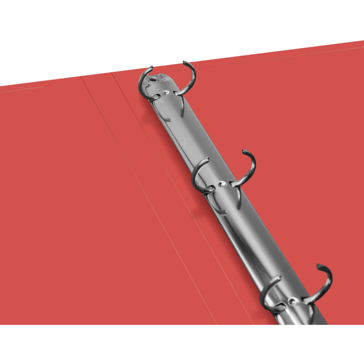 Папка на 4-х кольцах Бюрократ 0827/4RRED - -0827/4RRED - фото 5