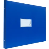 Папка на 4-х кольцах Бюрократ 0827GA3BLU (-0827GA3BLU)