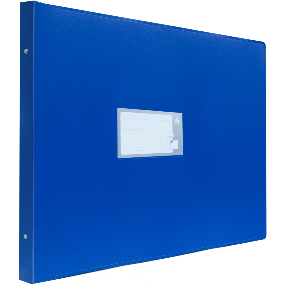 Папка на 4-х кольцах Бюрократ 0827GA3BLU - -0827GA3BLU - фото 2