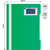Папка-скоросшиватель Бюрократ PS-V20GRN (-PS-V20GRN)