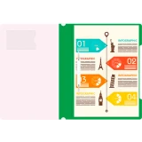 Папка-скоросшиватель Бюрократ PS-V20GRN (-PS-V20GRN)