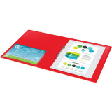 Папка на 2-х кольцах Бюрократ 0818/2RRED (-0818/2RRED)