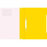 Папка-скоросшиватель Бюрократ PS-V20YEL (-PS-V20YEL)