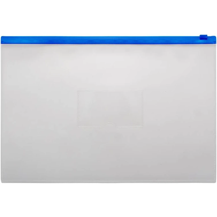 Папка на молнии Бюрократ BPM4ABLUE - -BPM4ABLUE