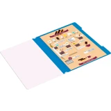 Папка-скоросшиватель Бюрократ PS20BLUE (-PS20BLUE)