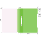 Папка-скоросшиватель Бюрократ PS20LETT (-PS20LETT)