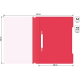 Папка-скоросшиватель Бюрократ PS20RASP (-PS20RASP)