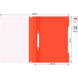 Папка-скоросшиватель Бюрократ PS20RED (-PS20RED)