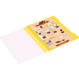 Папка-скоросшиватель Бюрократ PS20YEL (-PS20YEL)