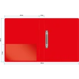 Папка Бюрократ 0812/2RRED (-0812/2RRED)