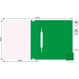 Папка-скоросшиватель Бюрократ PSL20A5GRN (-PSL20A5GRN)