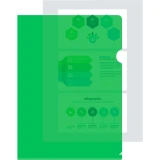 Папка-уголок Бюрократ EE310/1GREEN (-EE310/1GREEN)