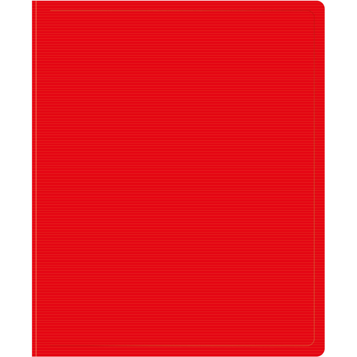Папка на 2-х кольцах Бюрократ DL0740/2RED