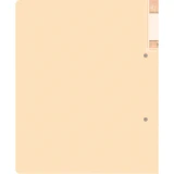 Папка на 2-х кольцах Бюрократ GEM0812/2RCREAM