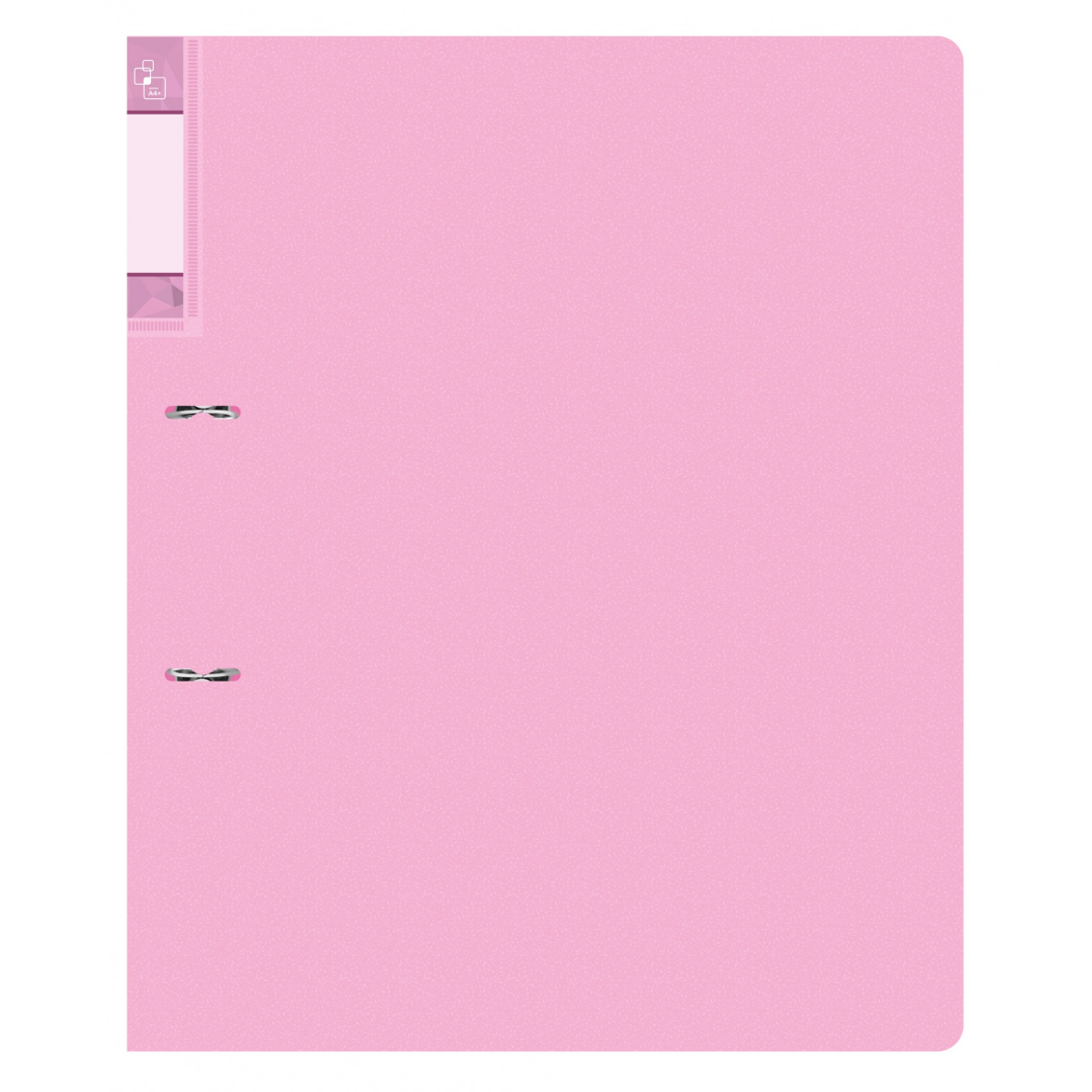 Папка на 2-х кольцах Бюрократ GEM0812/2RPIN - фото 2