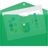 Папка-конверт Бюрократ PK804A5GRN (-PK804A5GRN)