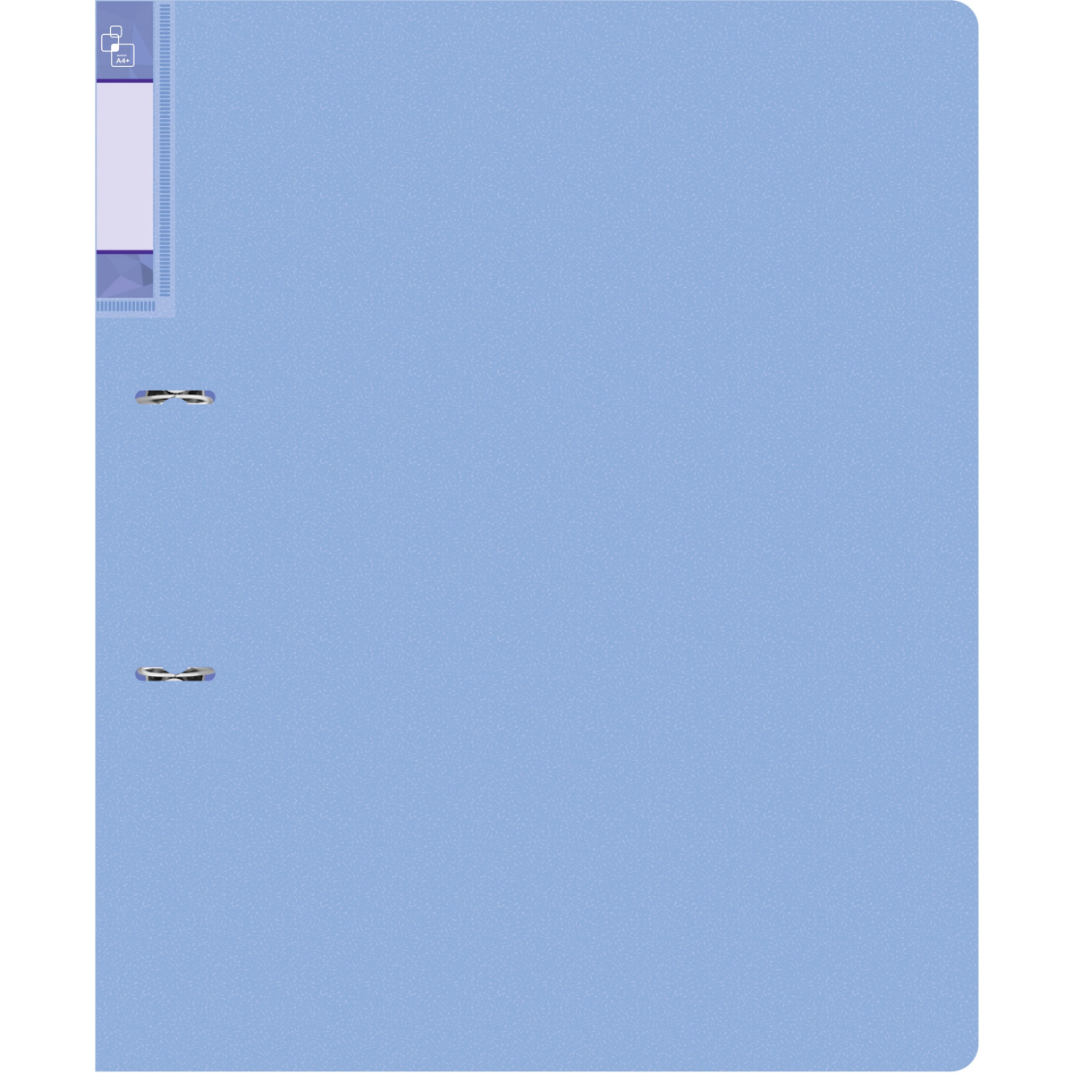 Папка на 2-х кольцах Бюрократ GEM0812/2RAZURE - фото 2