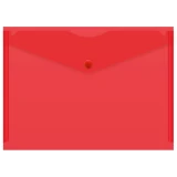 Папка-конверт Бюрократ PK804A5RED (-PK804A5RED)