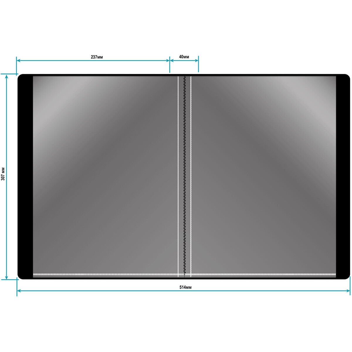 Папка в коробе Бюрократ DLVBOX80BLCK - фото 6