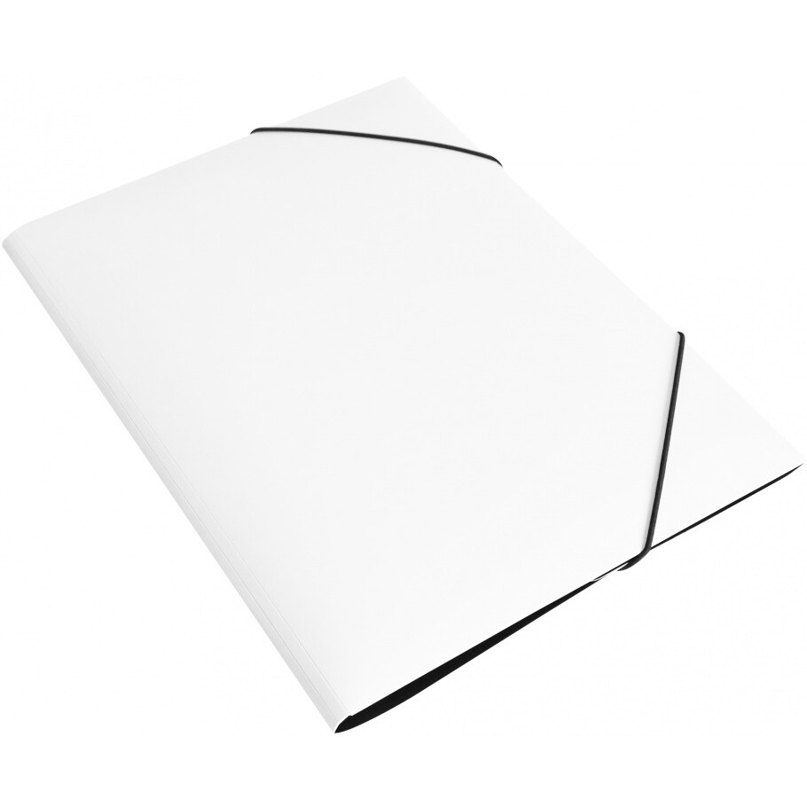 Папка на резинке Бюрократ DL510MILK