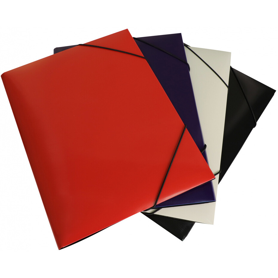 Папка на резинке Бюрократ DL510MILK - фото 3