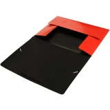 Папка на резинке Бюрократ DL510RED
