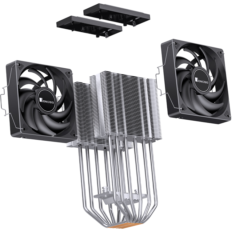 Кулер Jonsbo CR-3000E Black - фото 6