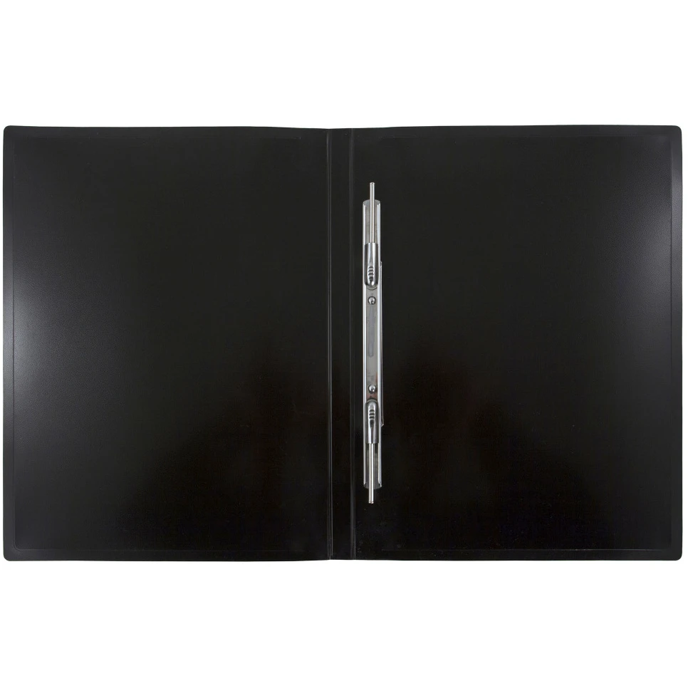 Папка с зажимом Бюрократ DL07PBLCK - фото 2