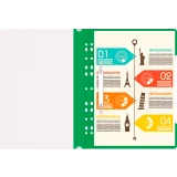 Папка Бюрократ PS-P20GRN