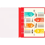 Папка Бюрократ PS-P20RED