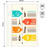 Папка Бюрократ PS-P20WH