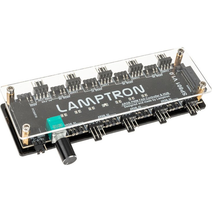 Контроллер вентиляторов Lamptron SP801