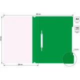 Папка-скоросшиватель Бюрократ PSL20GRN (-PSL20GRN)