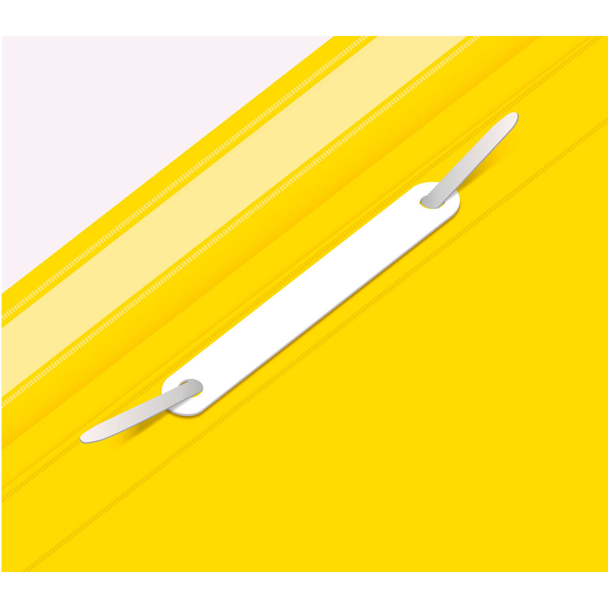 Папка-скоросшиватель Бюрократ PSL20YEL - -PSL20YEL - фото 4