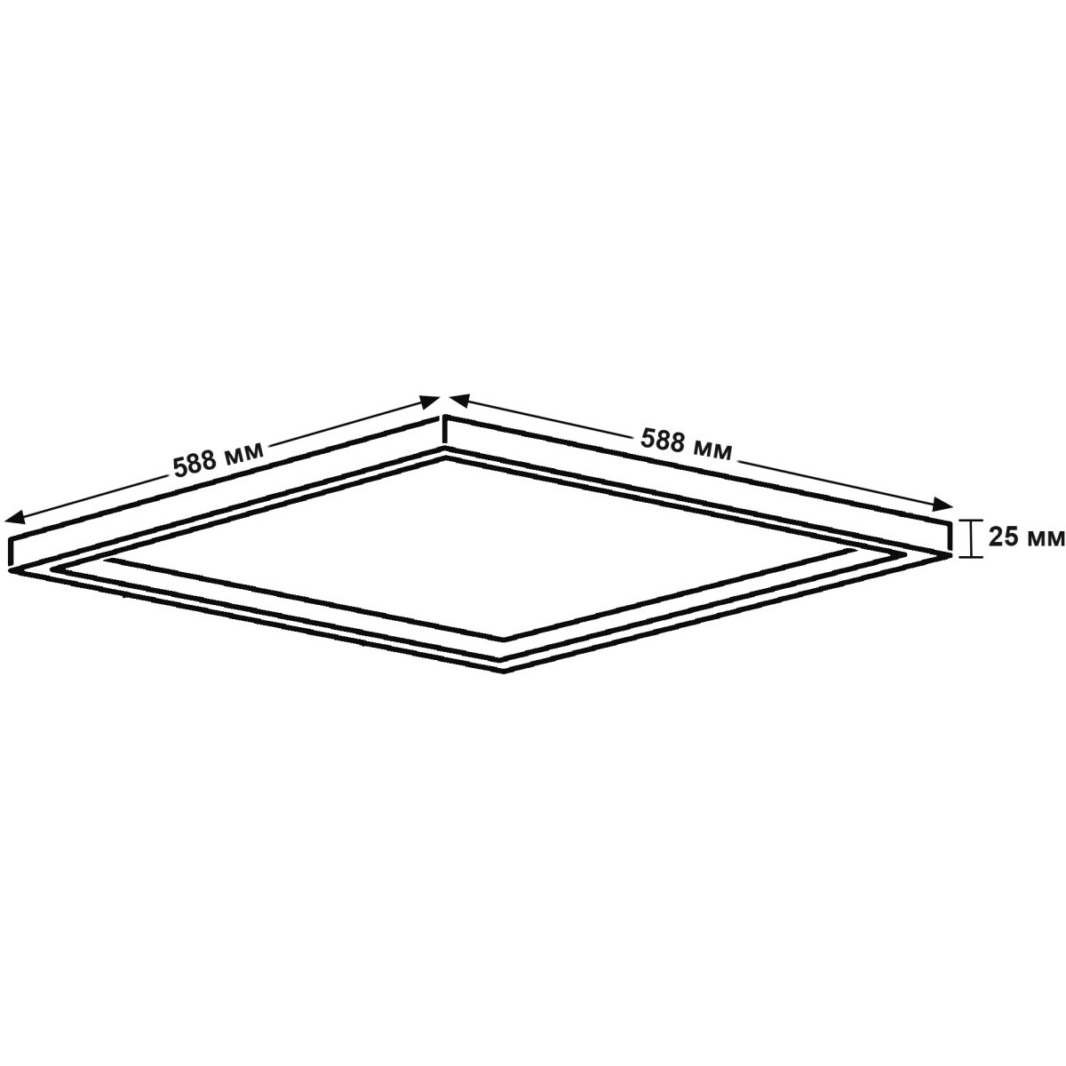 Светильник JazzWay PPL 588/G OPAL 40w 6500K - 5062047 - фото 6