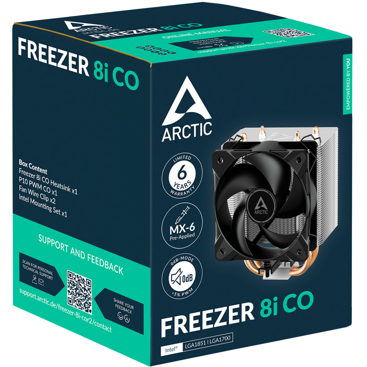 Кулер Arctic Freezer 8i CO - ACFRE00191A - фото 6
