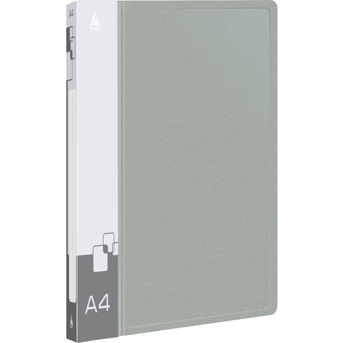 Папка с зажимом Бюрократ PZ07CGREY - -PZ07CGREY