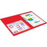 Папка с зажимом Бюрократ PZ07CRED (-PZ07CRED)