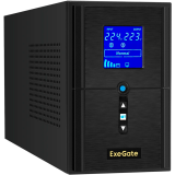 ..... ИБП + батарея ExeGate SineTower SZ-1500.LCD.AVR.2SH.1C13.USB + 2x DT 1226 (26Ач) (2024) Б/У (EX296812RUS)